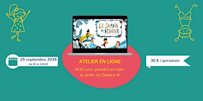 Atelier en ligne Psycom : prise en main du Jardin du Dedans