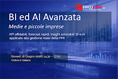 BI ed AI Avanzata per Medie e piccole imprese