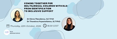 Coming Together for Multilingual Children with DLD