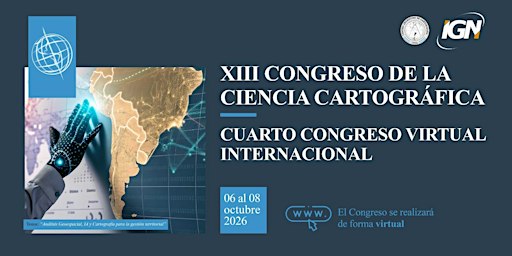 Décimo Tercer Congreso de la Ciencia Cartográfica - Extranjeros