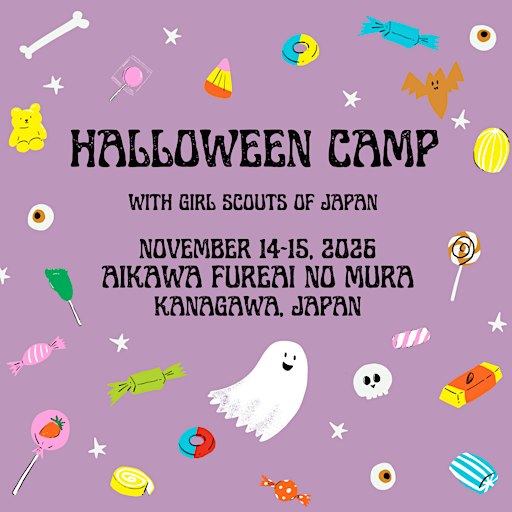 Halloween Camp with Girl Scouts of Japan