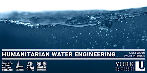 Humanitarian Water Engineering Fall 2026