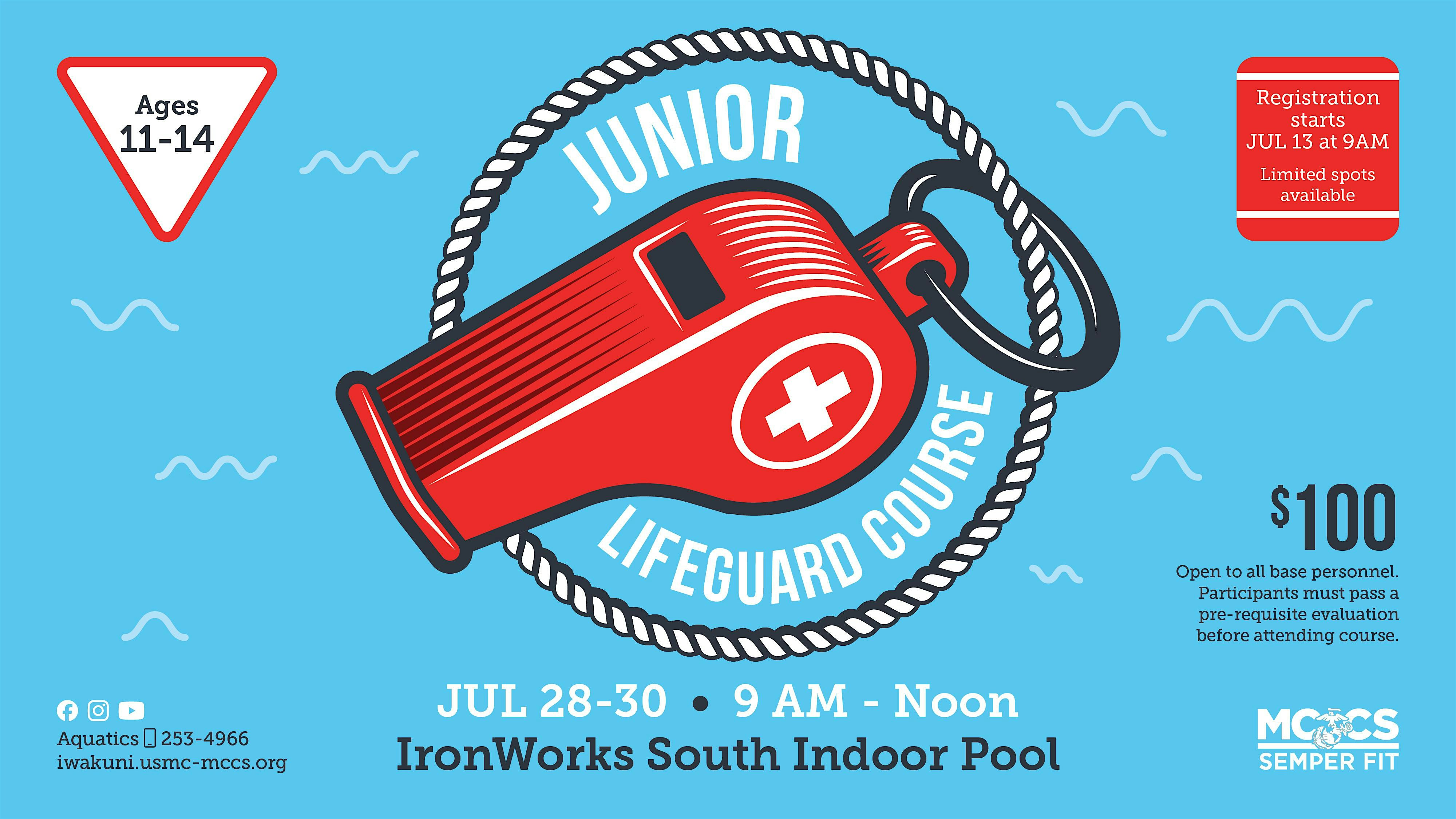 Junior Lifeguard Course 2026