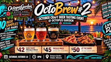 OCTOBREW #2 — OCTOBER CRAFT BEER TASTING AT OCTOPUS GARDEN!