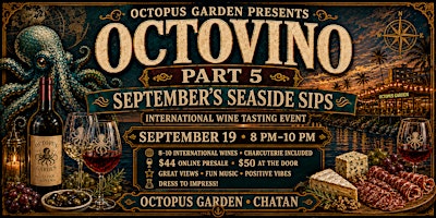 OctoVino Part 5: September’s Seaside Sips