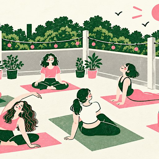 Rooftop Yoga