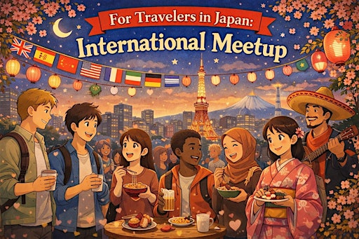 ✈️ Tokyo Japan Travelers Meetup  Meet Locals & Share Travel Tips