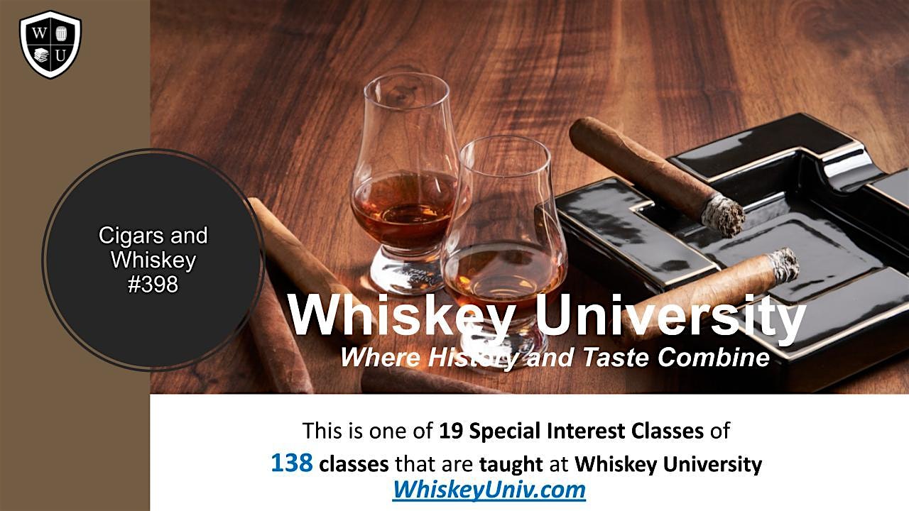 Whiskey and Cigars BYOB (Course #398)