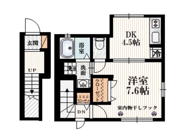 1DK Apartment in Toshima, Tokyo — photo 2 of 3