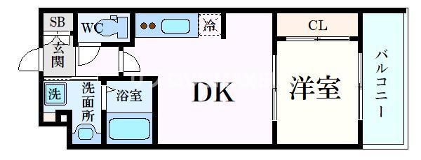 1DK Mansion in Kita-ku, Osaka — photo 2 of 3