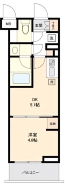 1DK Mansion in Shinjuku, Tokyo — photo 2 of 3