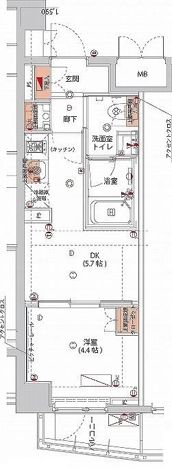 1DK Mansion in Shinjuku, Tokyo — photo 2 of 3