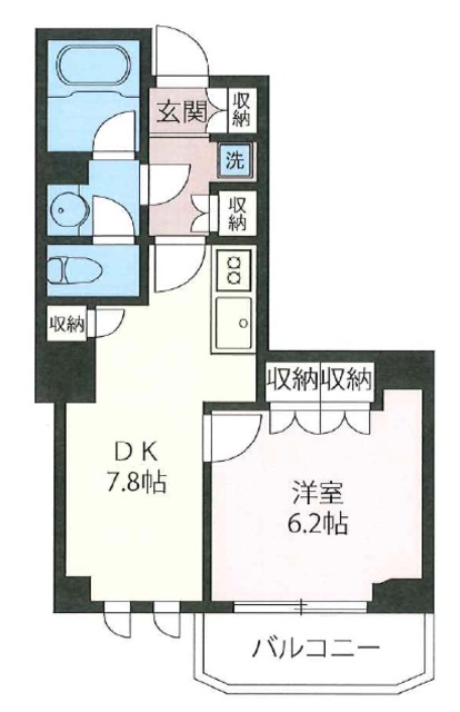 1DK Mansion in Shinjuku, Tokyo — photo 2 of 3