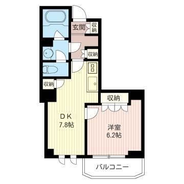 1DK Mansion in Shinjuku, Tokyo — photo 2 of 3