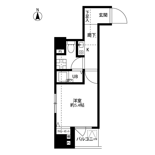 1K Mansion in Chiyoda, Tokyo — photo 2 of 3