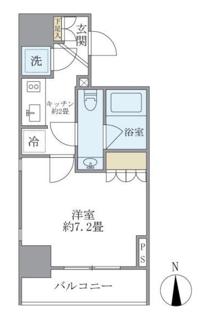 1K Mansion in Chiyoda, Tokyo — photo 2 of 3