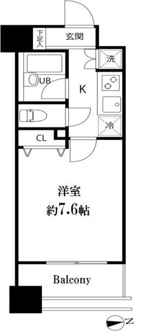 1K Mansion in Chiyoda, Tokyo — photo 2 of 3