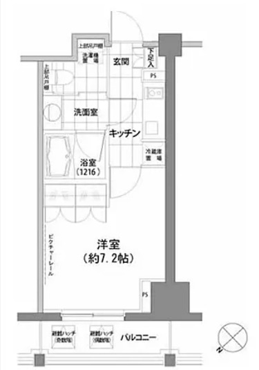 1K Mansion in Shibuya, Tokyo — photo 2 of 3