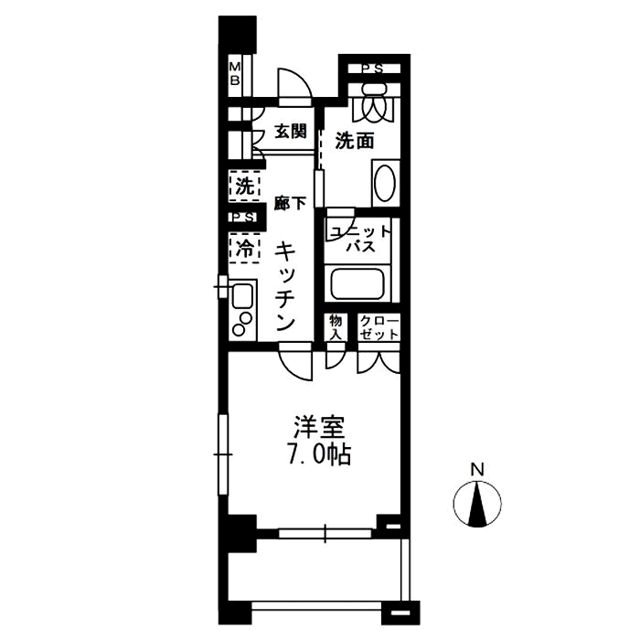 1K Mansion in Shinjuku, Tokyo — photo 2 of 3