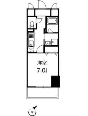 1K Mansion in Shinjuku, Tokyo — photo 2 of 3