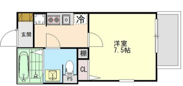 1K Mansion in Shinjuku, Tokyo — photo 2 of 3