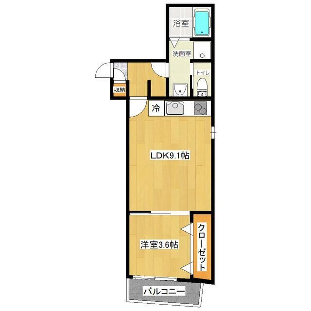 1LDK Apartment in Aoba-ku, Sendai, Miyagi — photo 2 of 3