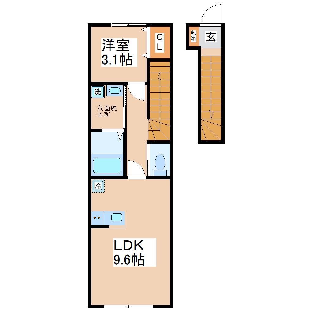 1LDK Apartment in Aoba-ku, Sendai, Miyagi — photo 2 of 3