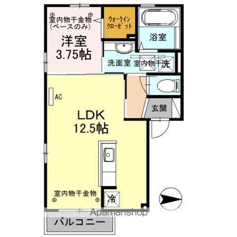 1LDK Apartment in Kanazawa, Ishikawa — photo 2 of 3