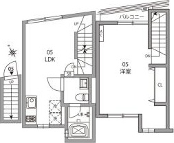 1LDK Apartment in Nakano, Tokyo — photo 2 of 3