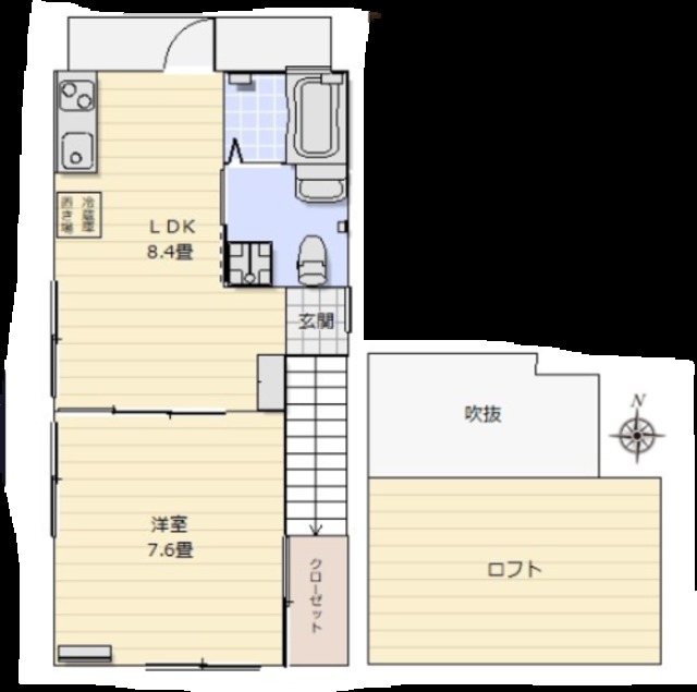 1LDK Apartment in Nakano, Tokyo — photo 2 of 3