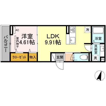 1LDK Apartment in Nakano, Tokyo — photo 2 of 3