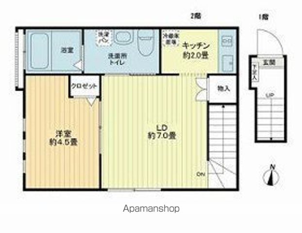 1LDK Apartment in Shibuya, Tokyo — photo 2 of 3