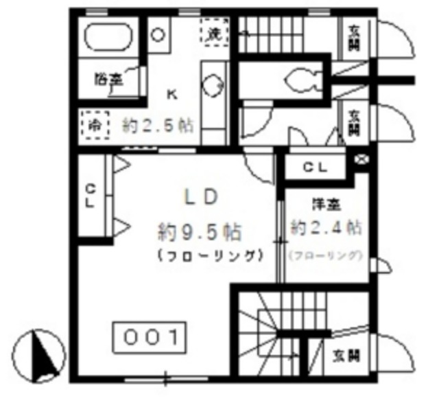 1LDK Apartment in Shinjuku, Tokyo — photo 2 of 3