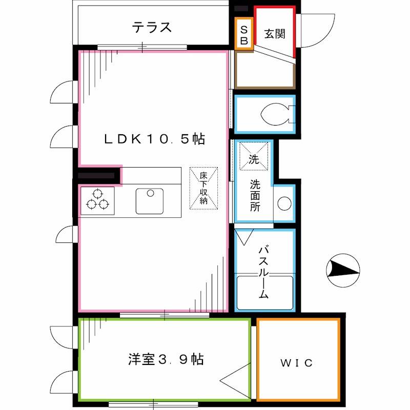 1LDK Apartment in Shinjuku, Tokyo — photo 2 of 3