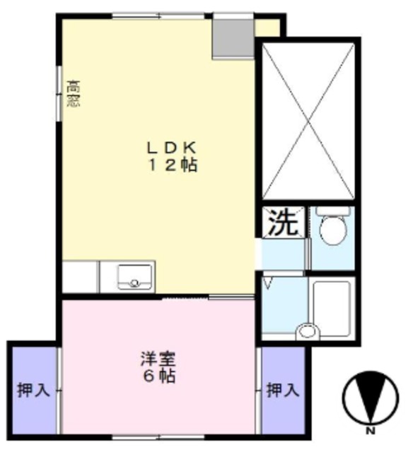 1LDK Apartment in Suginami, Tokyo — photo 2 of 3