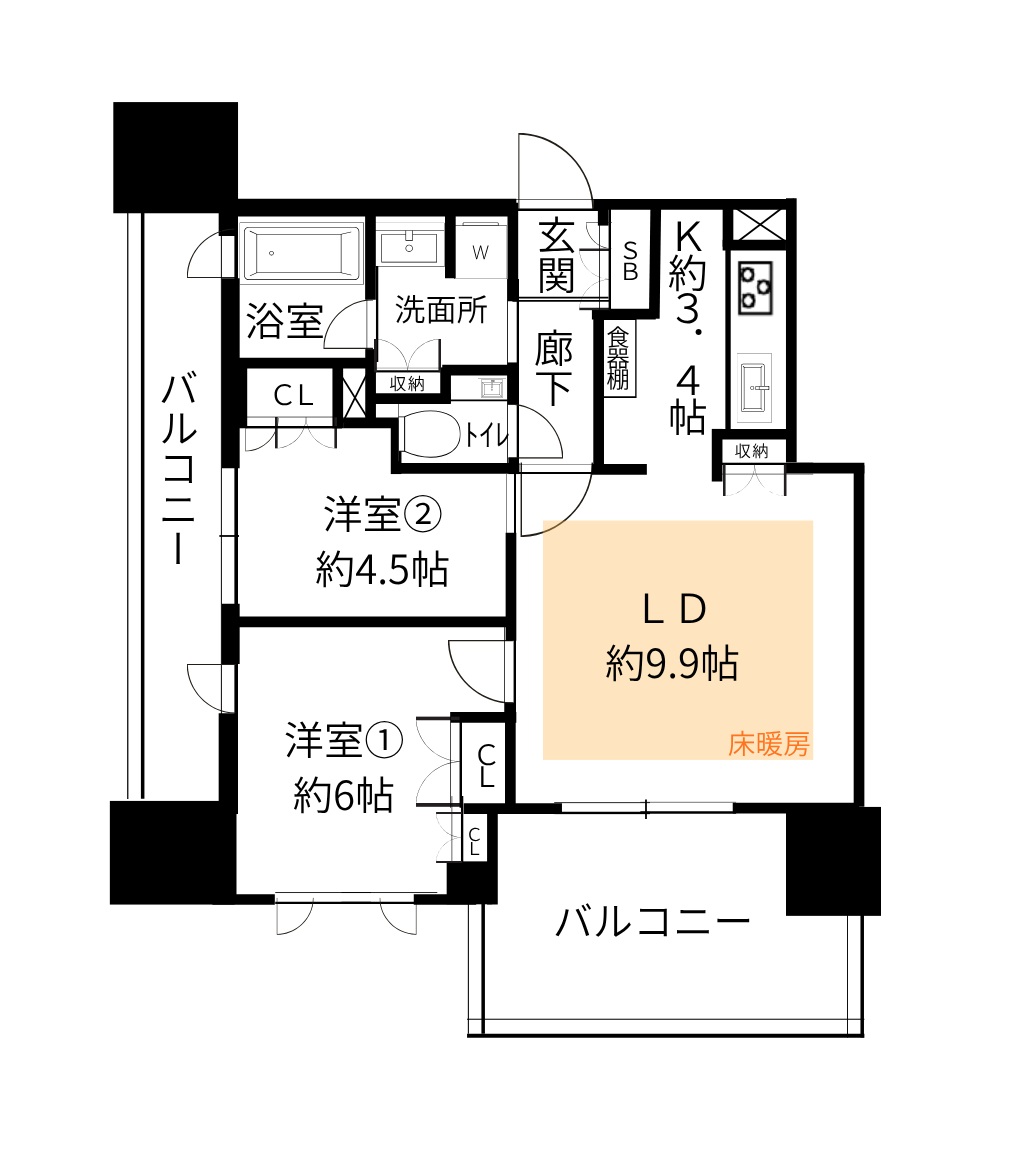 1LDK Mansion in Chiyoda, Tokyo — photo 2 of 3