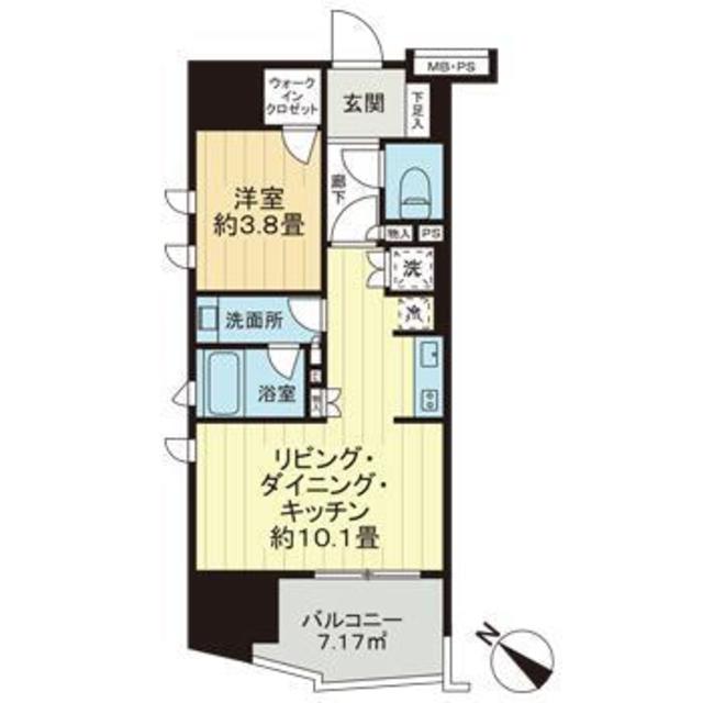 1LDK Mansion in Chiyoda, Tokyo — photo 2 of 3
