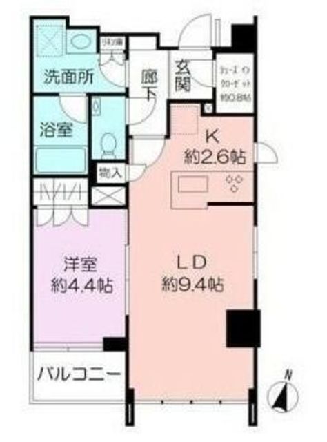1LDK Mansion in Chiyoda, Tokyo — photo 2 of 3