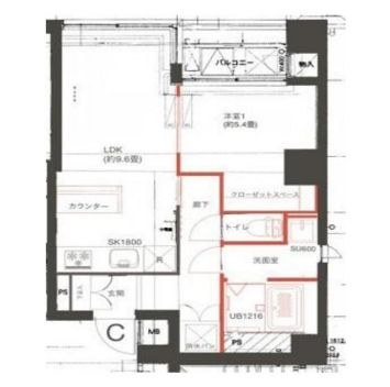 1LDK Mansion in Chiyoda, Tokyo — photo 2 of 3