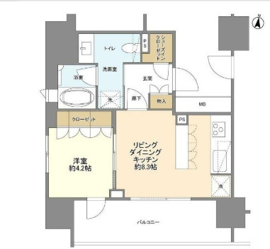 1LDK Mansion in Chiyoda, Tokyo — photo 2 of 3