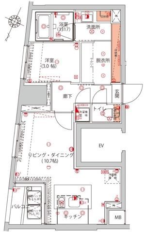 1LDK Mansion in Chiyoda, Tokyo — photo 2 of 3