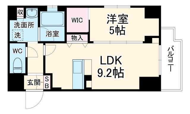 1LDK Mansion in Kita-ku, Osaka — photo 2 of 3