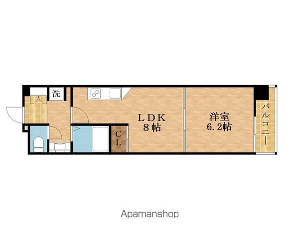 1LDK Mansion in Kita-ku, Osaka — photo 2 of 3
