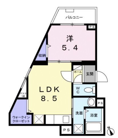 1LDK Mansion in Nakano, Tokyo — photo 2 of 3
