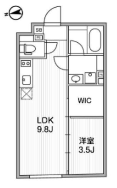 1LDK Mansion in Shibuya, Tokyo — photo 2 of 3