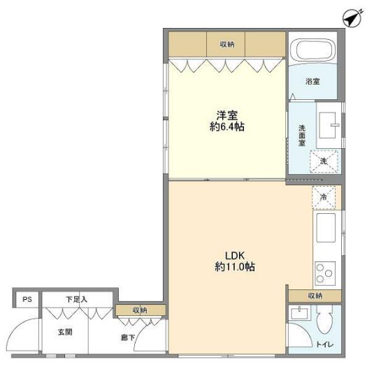 1LDK Mansion in Shibuya, Tokyo — photo 2 of 3