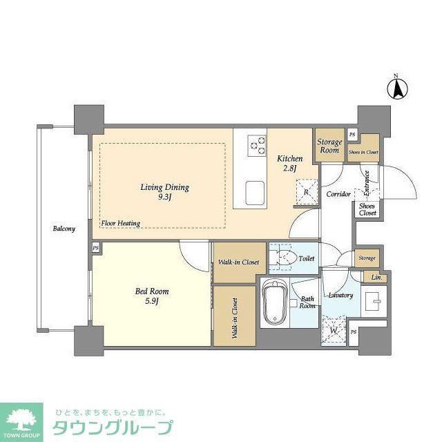 1LDK Mansion in Shinjuku, Tokyo — photo 2 of 3