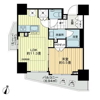 1LDK Mansion in Shinjuku, Tokyo — photo 2 of 3