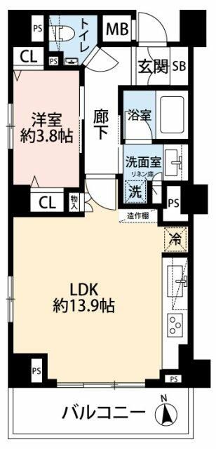 1LDK Mansion in Shinjuku, Tokyo — photo 2 of 3