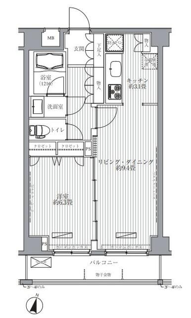 1LDK Mansion in Shinjuku, Tokyo — photo 2 of 3